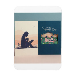 Oprechte verbinding tussen moeder en kind magneet