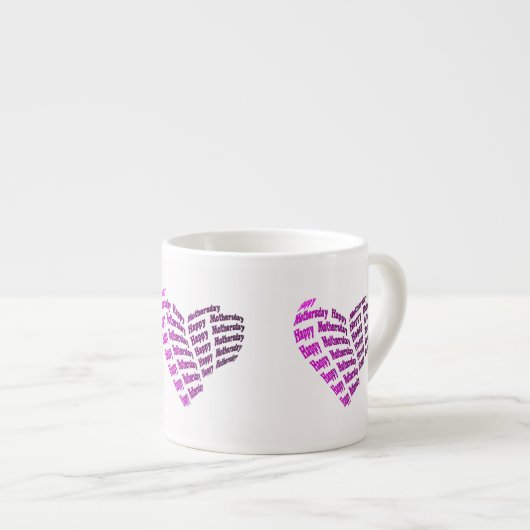 Oprechte wensen espresso kop (Voorkant rechts)