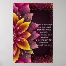 Oprechte woorden: een gepersonaliseerd geschenk va