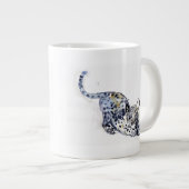 Oprekende kubus grote koffiekop (Voorkant rechts)