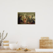 Oprichnina bij de rechtbank van Ivan IV Poster (Keuken)