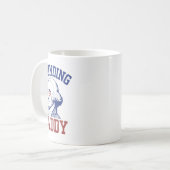 Oprichter George Washington Grappig 4 juli Koffiemok (Voorkant links)