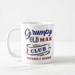 Oprichter Lid Grumpy Old Man Club Koffiemok