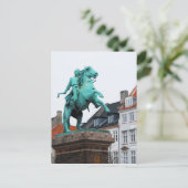 Oprichter van Kopenhagen Absalon - Højbro Plads Briefkaart (Staand voorkant)