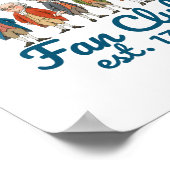 Oprichters Fanclub Grappige Geschiedenisleraar Poster (Hoek)