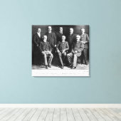 Oprichters van de Republiek Panama Canvas Afdruk (Insitu (Houten vloer))