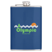 Oprichting Nationaal Park Retro Heupfles (Voorkant)