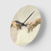 Oprichting van Adam Hands - Michelangelo Ronde Klok (Hoek)