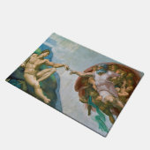 Oprichting van Adam - Michelangelo 1475 - 1564 Deurmat (Schuin)