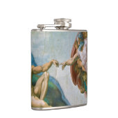 Oprichting van Adam - Michelangelo 1475 - 1564 Heupfles (Rechts)