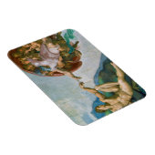 Oprichting van Adam - Michelangelo 1475 - 1564 Magneet (Rechterzijde)