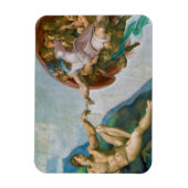 Oprichting van Adam - Michelangelo 1475 - 1564 Magneet (Verticaal)