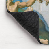 Oprichting van Adam - Michelangelo 1475 - 1564 Muismat (Hoek)