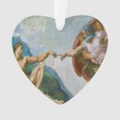 Oprichting van Adam - Michelangelo 1475 - 1564 Ornament (achterkant)