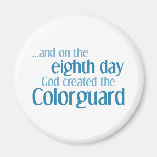 Oprichting van de Colorguard Funny Marching Band Magneet