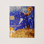 Oprichting van de sterren legpuzzel (Verticaal)