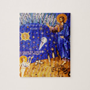 Oprichting van de sterren legpuzzel