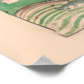 Oprichting van de wereld - Bijbelmiddeleeuwse manu Poster (Hoek)