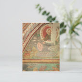 Oprichting van de wereld briefkaart (Staand voorkant)