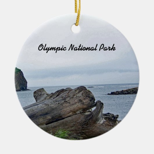 Oprichting van een nationaal olympisch park keramisch ornament (Voorkant)