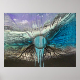 Oprichting van een wereld poster