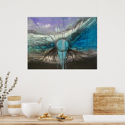 Oprichting van een wereld poster (Keuken)