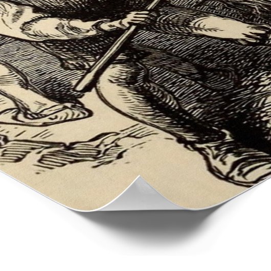 Oprichting van St. Augustine Poster (Hoek)