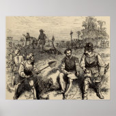 Oprichting van St. Augustine Poster (Voorkant)