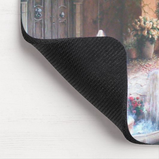 Oprichtte Courtyard mousepad Muismat (Hoek)