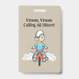 oproep aan alle motorrijders badge