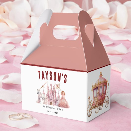 Oproep aan alle prinsessen Magisch Kasteel 8e Verj Bedankdoosjes (Huwelijk)