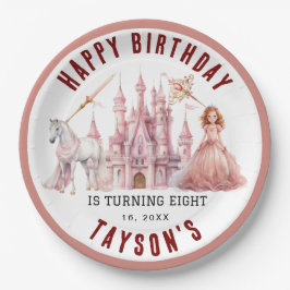 Oproep aan alle prinsessen Magisch Kasteel 8e Verj Papieren Bordje