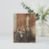 Oproep aan de godin Hygieia, 1862 Briefkaart (Staand voorkant)