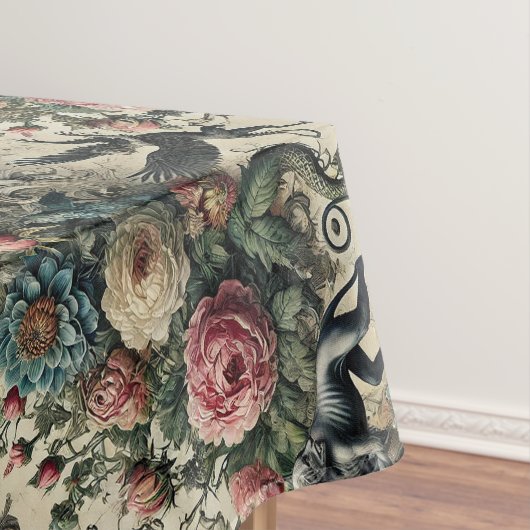 Oproep aan de Night Gallery - Gothic Large Pattern Tafelkleed (Voorbeeld)