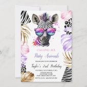 Oproep All Party Dier Verjaardag Kaart (Voorkant)