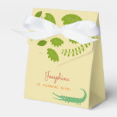 Oproep alle feestbeesten kinderen verjaardagsfeest bedankdoosjes (Voorkant Zijde)