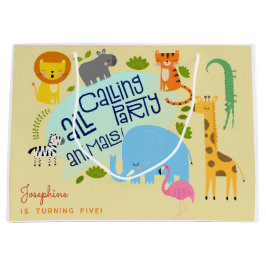 Oproep alle feestbeesten kinderen verjaardagsfeest groot cadeauzakje