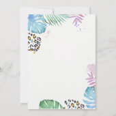 Oproep alle feestdieren Koala Verjaardag uitnodigi Kaart (Achterkant)