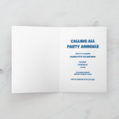 Oproep alle feestdieren verjaardag (Binnen)