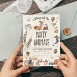 Oproep Alle Party Dieren Jongen Verjaardag Kaart<br><div class="desc">Oproep Alle Party Dieren Jongen Verjaardag Uitnodiging</div>