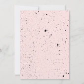 Oproep Alle Party Dieren Tijger Roze Verjaardag Kaart (Achterkant)