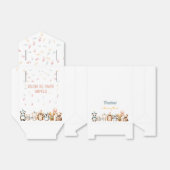 Oproep alle pawty dieren verjaardagsfeestje bedankdoosjes (Uitgevouwen)