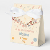 Oproep alle pawty dieren verjaardagsfeestje bedankdoosjes (Voorkant Zijde)