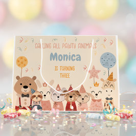 Oproep alle pawty dieren verjaardagsfeestje groot cadeauzakje