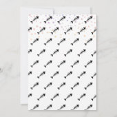 Oproep alle pawty dieren verjaardagsfeestje kaart (Achterkant)