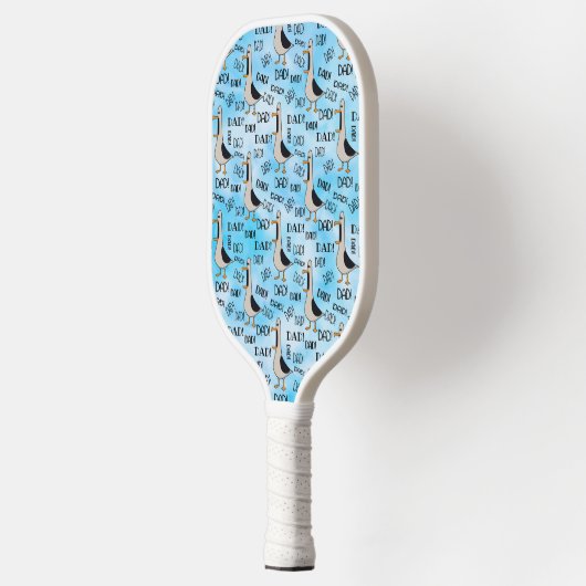 Oproep papa pickleball peddel wit handvat pickleball paddle (Links)