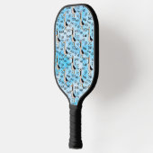 Oproep papa pickleball peddel zwart handvat paddle (Links)