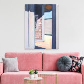 Oproep tot 2002 canvas afdruk (Insitu (Woonkamer))