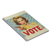Oproep tot actie: stem! notitieboek (Rechterzijde)