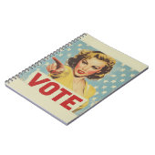 Oproep tot actie: stem! notitieboek (Linkerzijde)